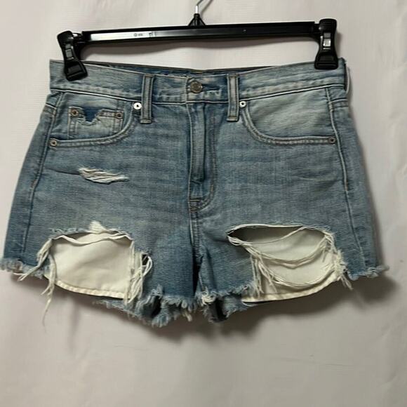 AMERICAN EAGLE OUTFITTERS DISTRESSED JEANS SIZE 2‎ - Picture 1 of 8